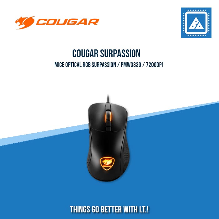 COUGAR MICE OPTICAL RGB SURPASSION / PMW3330 / 7200DPI COUGAR MICE OPTICAL RGB SURPASSION / PMW3330 / 7200DPI